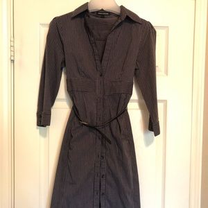 Pencil skirt dress w belt